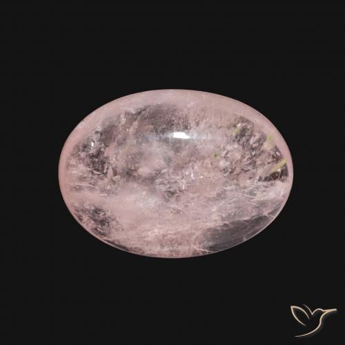 5.58ct Natural Rosado flamingo morganita, Ovalada, Transparente