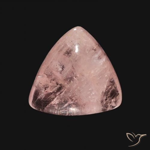 3.87ct Natural Rosado claro Morganita, Trillón, Transparente