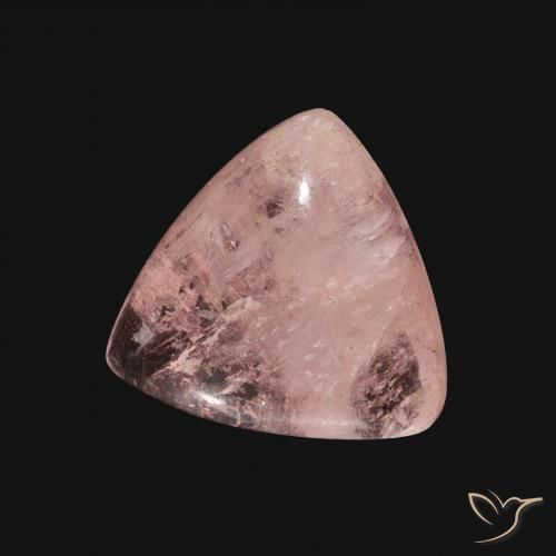 Morganita Rosado claro natural de 3.87 ct, Trillón, Transparente