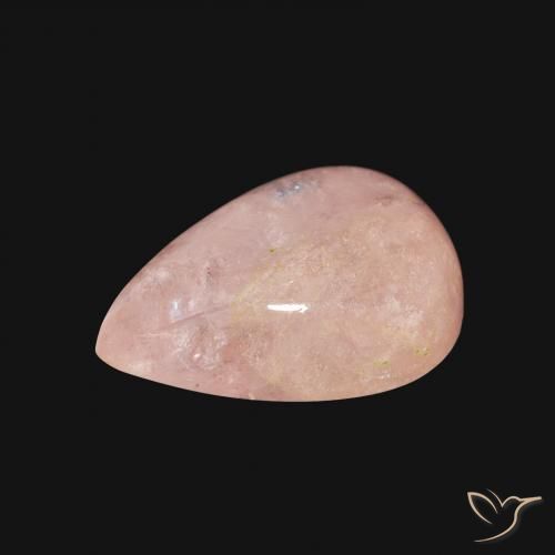 Morganita Rosado claro natural de 3.52 ct, En forma de pera, Transparente