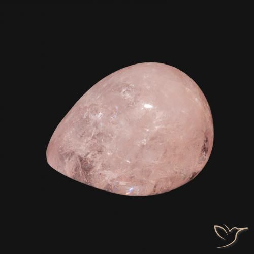 4.62ct Natural Rosado claro Morganita, En forma de pera, Transparente