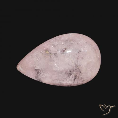 Morganita Rosado claro natural de 5.64 ct, En forma de pera, Transparente