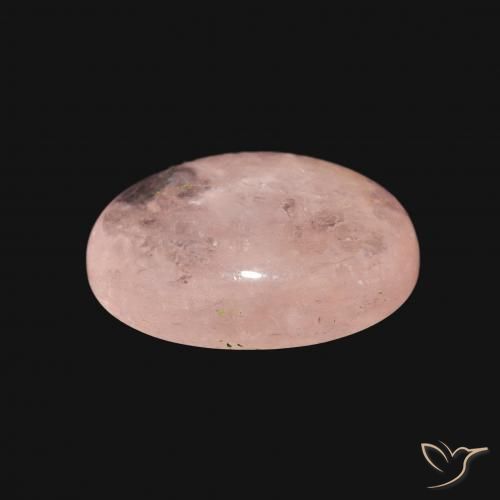 Morganita Rosado claro natural de 4.33 ct, Ovalada, Transparente
