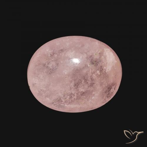 6.00ct Natural Rosado claro morganita, Ovalada, Transparente
