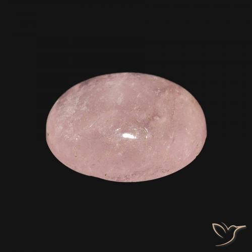 Morganita Rosado claro natural de 6.00 ct, Ovalada, Transparente