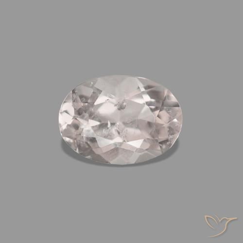 Morganita Rosado flamingo natural de 0.23 ct, Ovalada, VS-SI