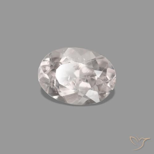 Morganita Rosado flamingo natural de 0.23 ct, Ovalada, VS-SI