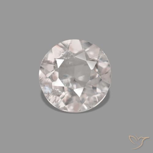 Morganita Rosado claro natural de 0.35 ct, Redondo, VS