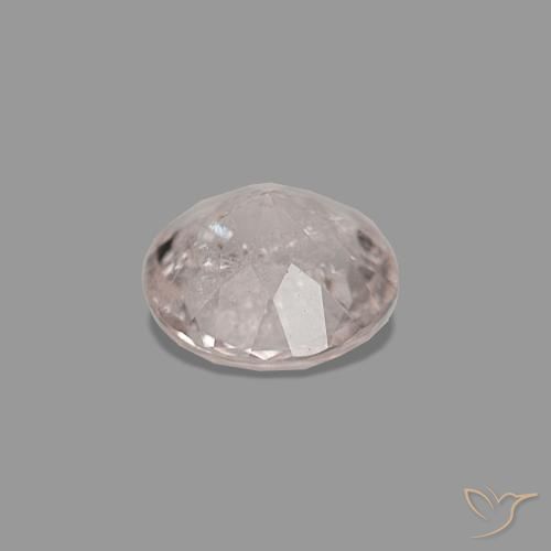 Morganita Rosado flamingo natural de 0.36 ct, Redondo, VS-SI