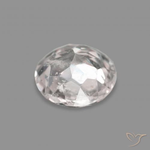 Morganita Rosado flamingo natural de 0.48 ct, Redondo, VS-SI