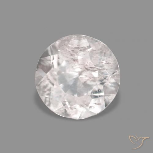 0.30ct Rosado muy claro Morganita, Redondo, VS