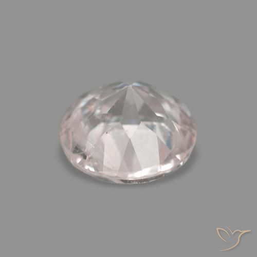Morganita Rosado muy claro natural de 0.30 ct, Redondo, VS