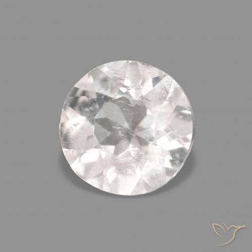 Morganita Rosado muy claro natural de 0.31 ct, Redondo, VS