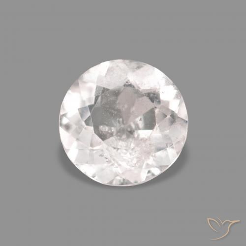 0.26ct Natural Rosado muy claro Morganita, Redondo, VS