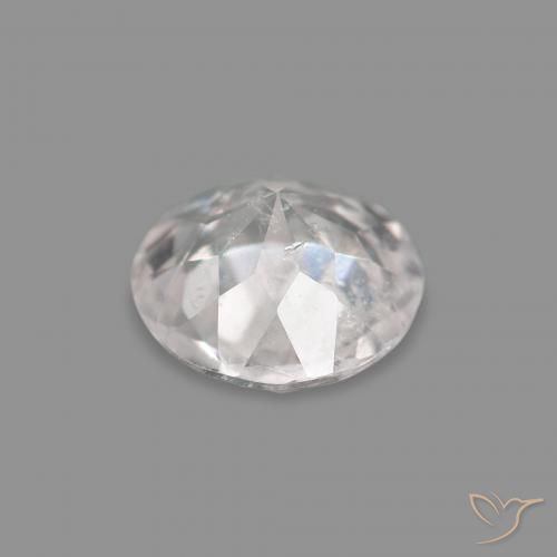 Morganita Rosado muy claro natural de 0.26 ct, Redondo, VS