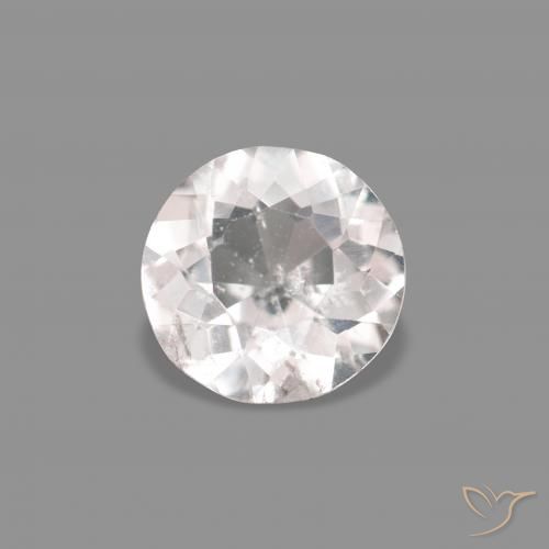 0.34ct Rosado muy claro Morganita, Redondo, VS