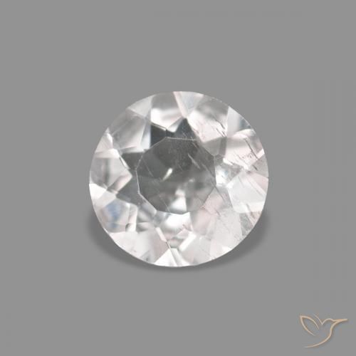 Morganita Rosado muy claro natural de 0.36 ct, Redondo, VS