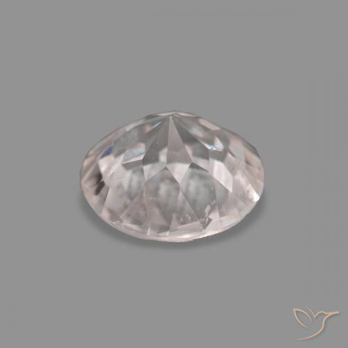Morganita Rosado muy claro natural de 0.45 ct, Redondo, VS