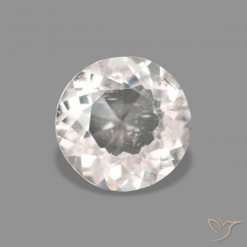 0.44ct Rosado muy claro Morganita, Redondo, VS