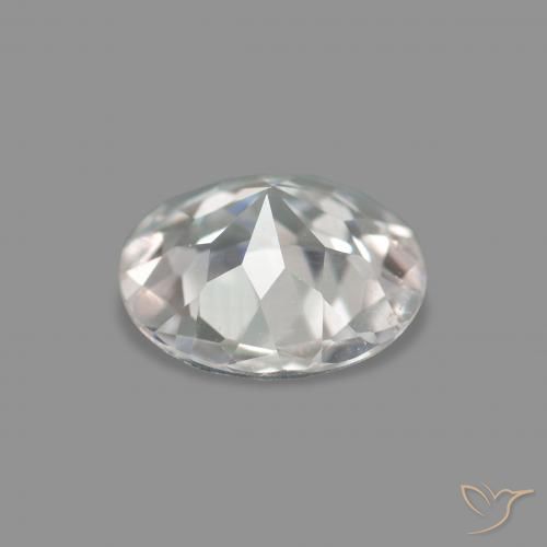 Morganita Rosado muy claro natural de 0.47 ct, Redondo, VS