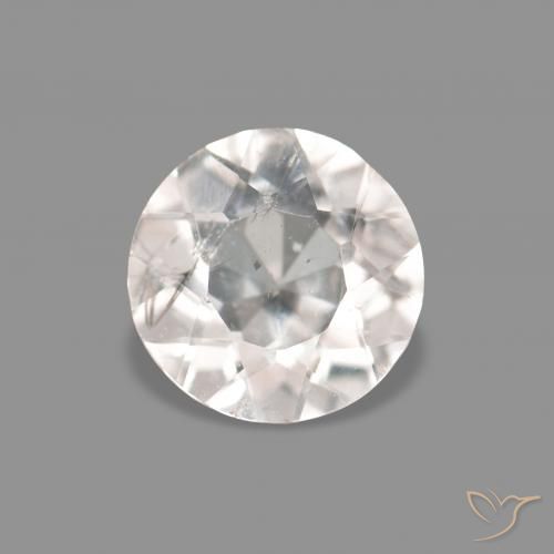 0.30ct Rosado muy claro Morganita, Redondo, VS