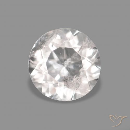 0.32ct Natural Rosado muy claro Morganita, Redondo, VS