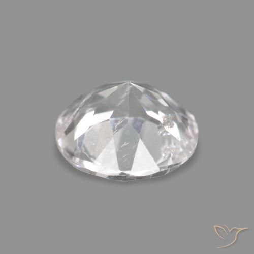 Morganita Rosado muy claro natural de 0.32 ct, Redondo, VS