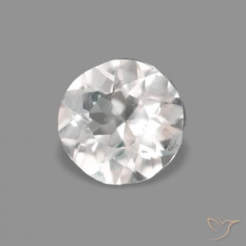 Morganita Rosado claro natural de 0.22 ct, Redondo, VVS-VS