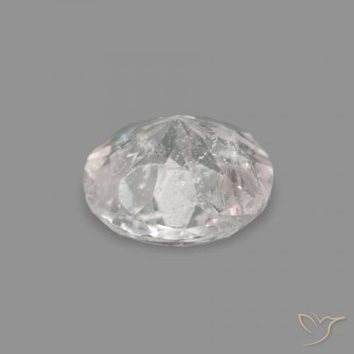 Morganita Rosado muy claro natural de 0.18 ct, Redondo, VS-SI