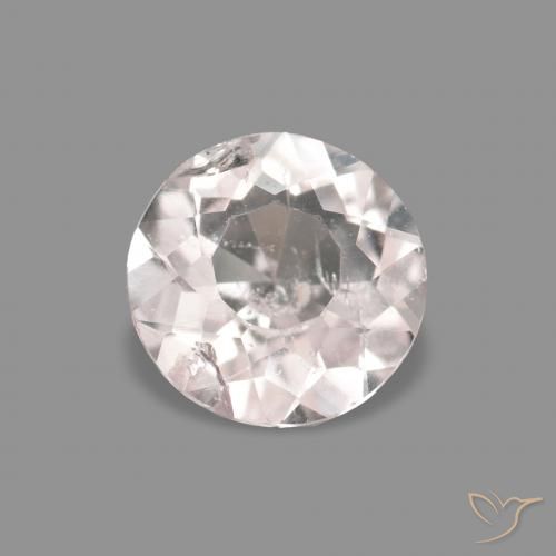 0.36ct Rosado muy claro Morganita, Redondo, VS-SI