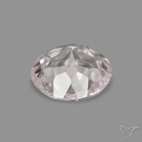 Morganita Rosado muy claro natural de 0.36 ct, Redondo, VS-SI