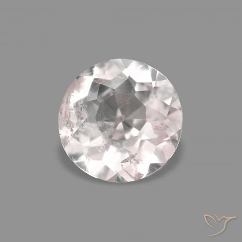 0.36ct Rosado muy claro Morganita, Redondo, VS-SI