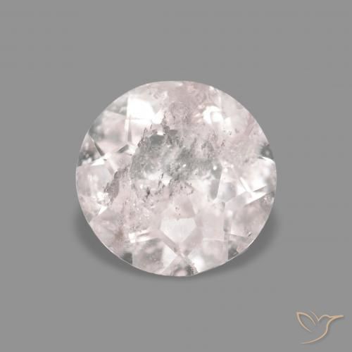 0.42ct Rosado muy claro Morganita, Redondo, VS-SI