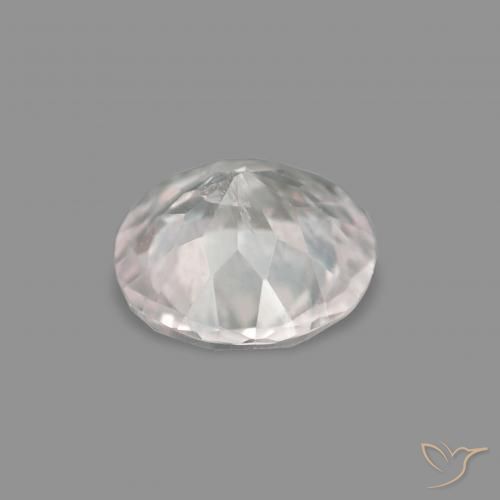 Morganita Rosado muy claro natural de 0.40 ct, Redondo, VS-SI