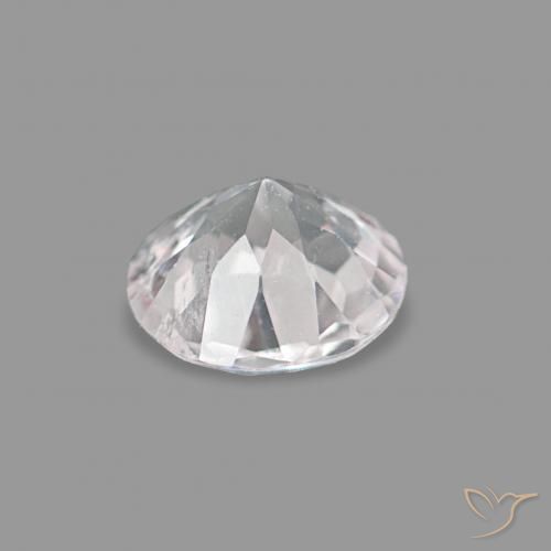 Morganita Rosado claro natural de 0.26 ct, Redondo, VS