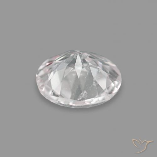 Morganita Rosado claro natural de 0.19 ct, Redondo, VS