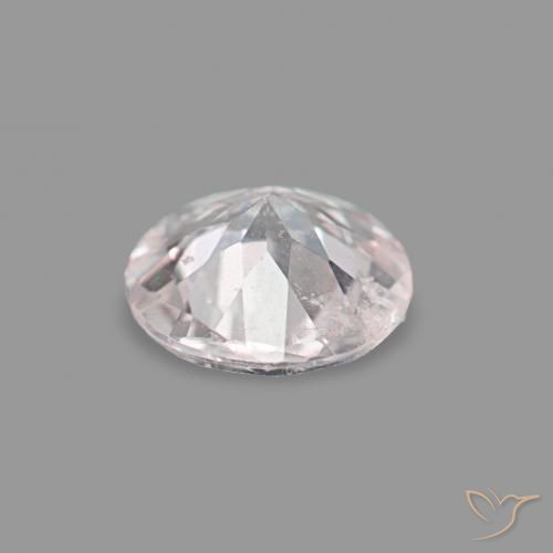 Morganita Rosado claro natural de 0.16 ct, Redondo, VS