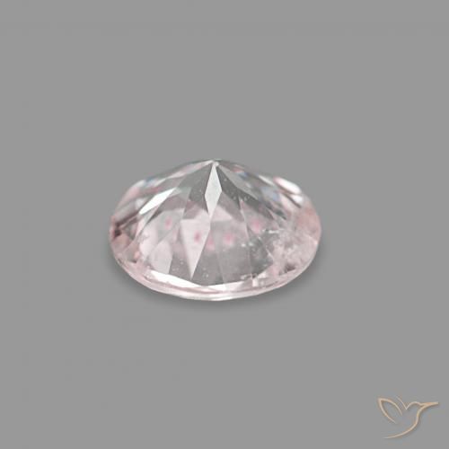 Morganita Rosado claro natural de 0.24 ct, Redondo, VS