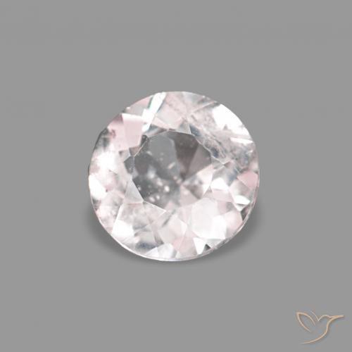 Morganita Rosado claro natural de 0.29 ct, Redondo, VS