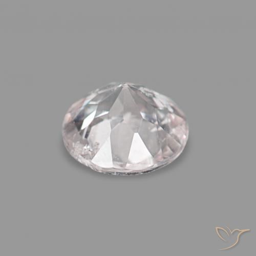 Morganita Rosado claro natural de 0.29 ct, Redondo, VS