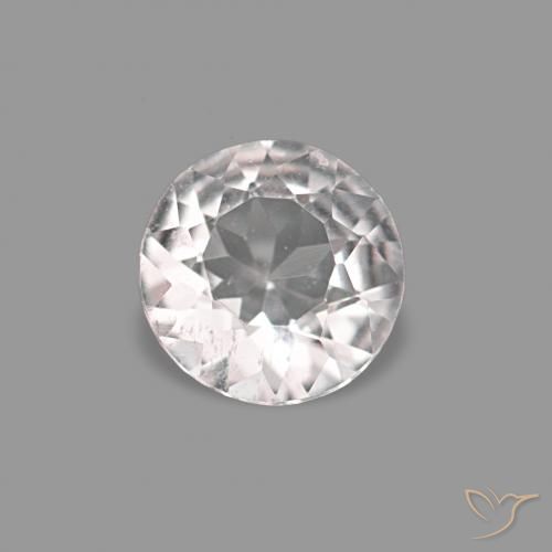 0.23ct Rosado muy claro Morganita, Redondo, VVS-VS