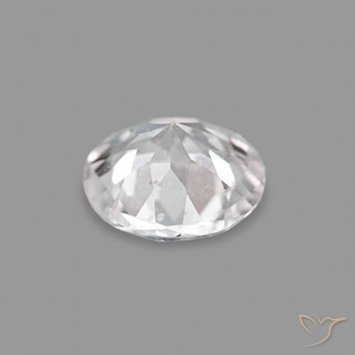 Morganita Rosado muy claro natural de 0.28 ct, Redondo, VVS-VS
