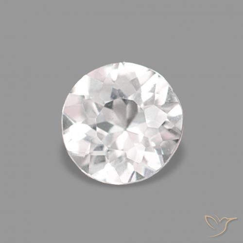 0.22ct Rosado muy claro Morganita Piedras Preciosas, Redondo, VVS