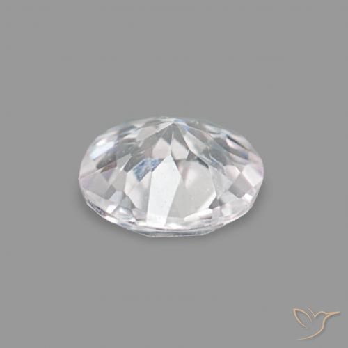 Morganita Rosado claro natural de 0.17 ct, Redondo, VVS