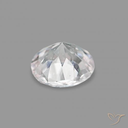 Morganita Rosado claro natural de 0.27 ct, Redondo, VVS