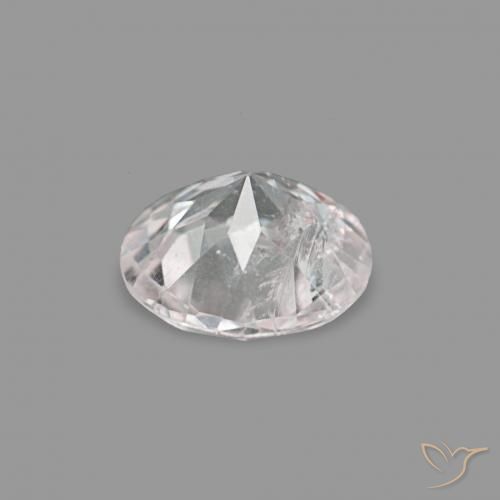 Morganita Rosado muy claro natural de 0.21 ct, Redondo, VS-SI