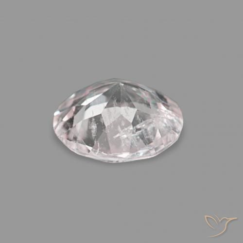 Morganita Rosado muy claro natural de 0.35 ct, Redondo, VS-SI