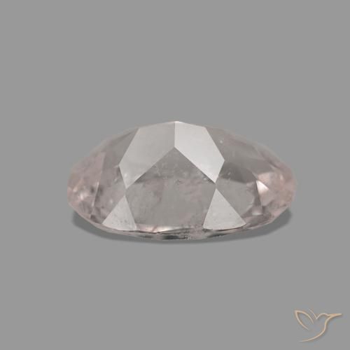 Morganita Medium Light-Pink natural de 0.56 ct, Ovalada, SI