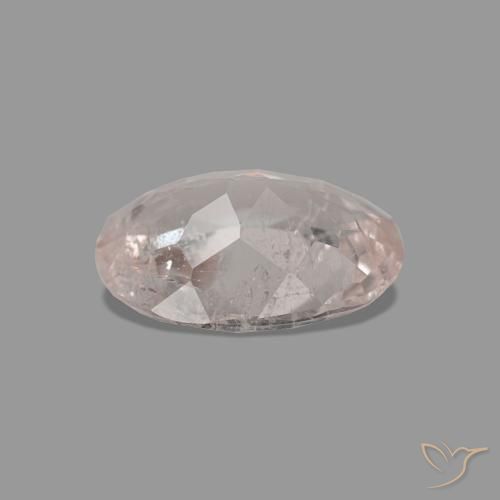 Morganita Tono rosado rosa natural de 0.70 ct, Ovalada, VS-SI