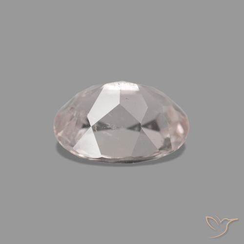 Morganita Rosado claro natural de 0.54 ct, Corte Óvalo, VS
